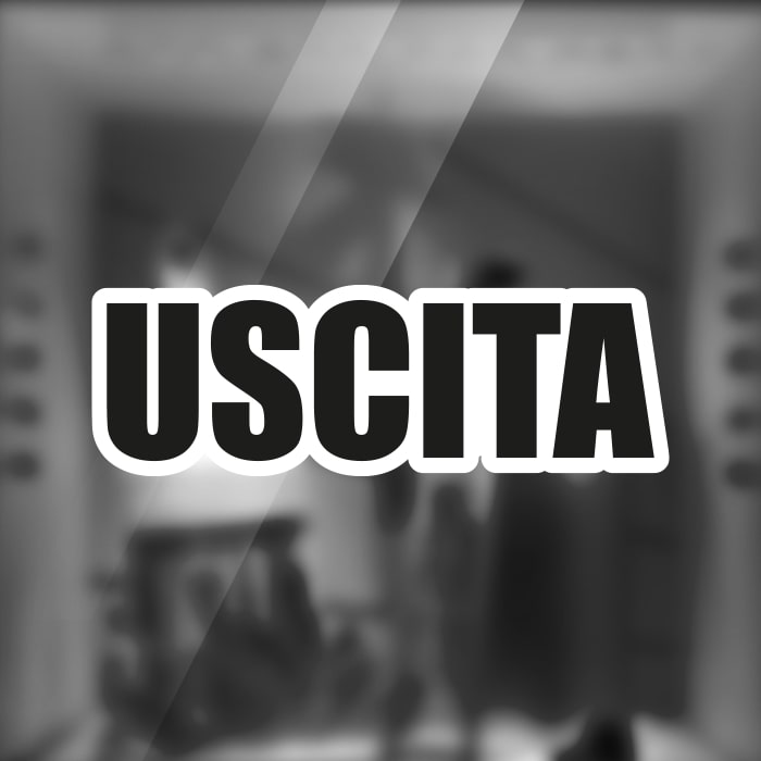 Adesivo Uscita Adesivo Uscita