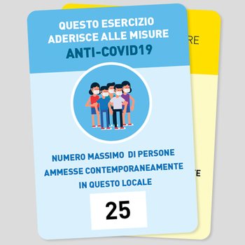 Adesivo capienza massima Adesivo capienza massima