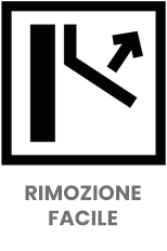 Rimozione facile