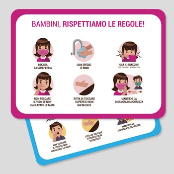  Adesivo regole per Bambini
