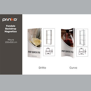 Stampa Fondale Backdrop Magnetico - Immagine 2