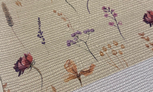 Stampa Effetto Fibre di Erba - Immagine 4