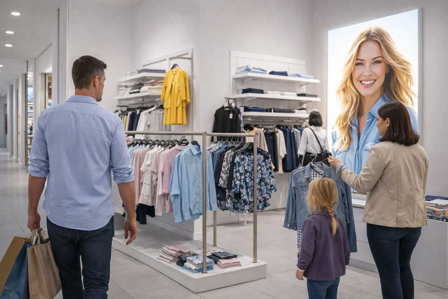 Immagine per Soft signage: perché il tessuto batte il PVC indoor